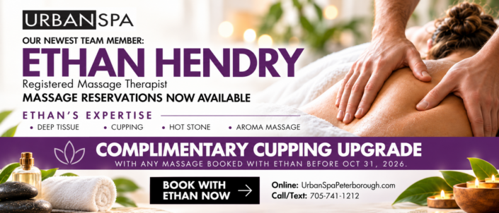 Meet Ethan Hendry, Urban Spa's New Registered Massage Therapist