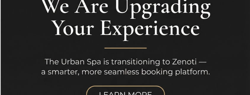 UrbanSpa Zenoti Popup